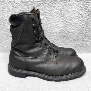 Red Wing 1411 Dynaforce Mens Size 11.5 Insulated 8" Work Boots Brown Waterproof